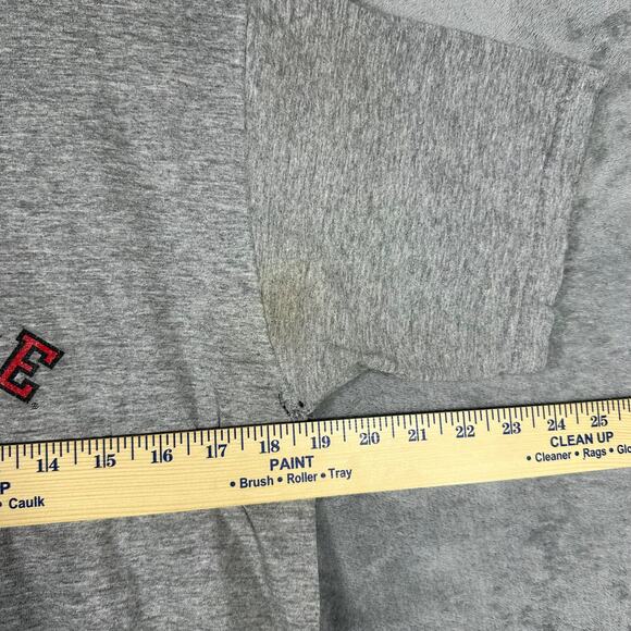 VINTAGE NC State Hockey Shirt Men's M Graphic Made In USA The Cotton Exchange - Picture 4 of 8